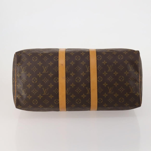LOUIS VUITTON Monogram Keepall 45 Boston Bag M41428 LV Auth 196331V