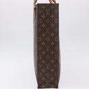 LOUIS VUITTON Monogram Sac Plat Hand Bag M51140 LV Auth 196332-3
