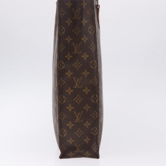 LOUIS VUITTON Monogram Sac Plat Hand Bag M51140 LV Auth 196332