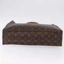 LOUIS VUITTON Monogram Sac Plat Hand Bag M51140 LV Auth 196332-5