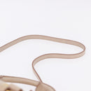 Miu Miu Hand Bag Leather 2way Pink Gold Auth 196334M-15