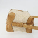 GUCCI Micro GG Supreme Shoulder Bag PVC Ivory Gold 67 01 5294 Auth 196335-3