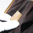 GUCCI GG Crystal Sherry Line Bag Coated Canvas Beige Gold 181092 Auth 196336-22