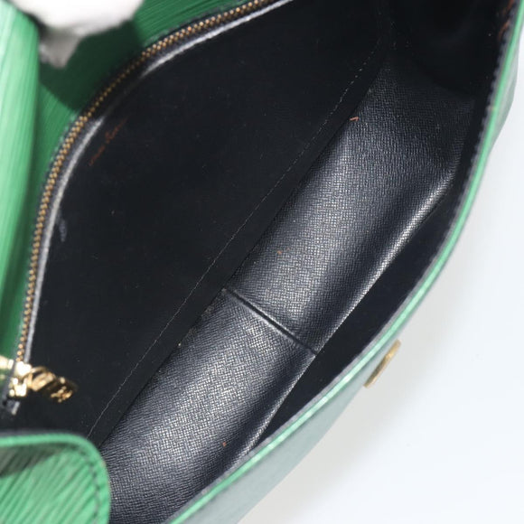 LOUIS VUITTON Epi Saint Cloud GM Shoulder Bag Green M52194 LV Auth 196337