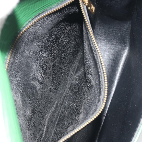 LOUIS VUITTON Epi Saint Cloud GM Shoulder Bag Green M52194 LV Auth 196337