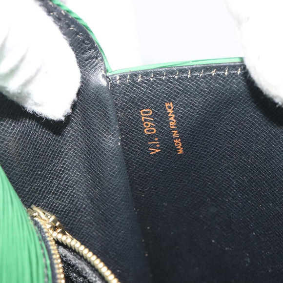 LOUIS VUITTON Epi Saint Cloud GM Shoulder Bag Green M52194 LV Auth 196337