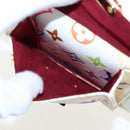 LOUIS VUITTON Monogram Multicolor Speedy 30 Bag White Bron M92643 Auth 196338V-22
