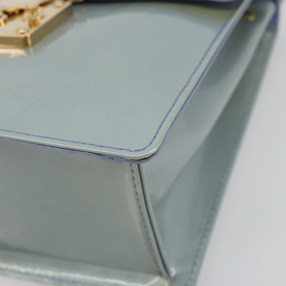 LOUIS VUITTON Monogram Vernis Spring Street Bag Lavande M91216 LV Auth 196340V