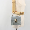 LOUIS VUITTON Monogram Vernis Spring Street Bag Lavande M91216 LV Auth 196340V-24