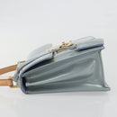 LOUIS VUITTON Monogram Vernis Spring Street Bag Lavande M91216 LV Auth 196340V-4