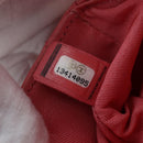 CHANEL Mini Matelasse 14 Valentine Chain Bag Lamb Skin Pink CC Auth 196341SAM-11