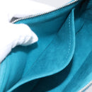 LOUIS VUITTON Epi Pochette Accessoires Pouch Cyan M40823 LV Auth 196344V-22