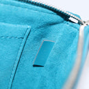 LOUIS VUITTON Epi Pochette Accessoires Pouch Cyan M40823 LV Auth 196344V-11