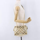 BALLY Chain Shoulder Bag Leather Gold Auth 196346-22