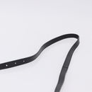 PRADA Ribbon Shoulder Bag Leather Black Gold Auth 196349A-8