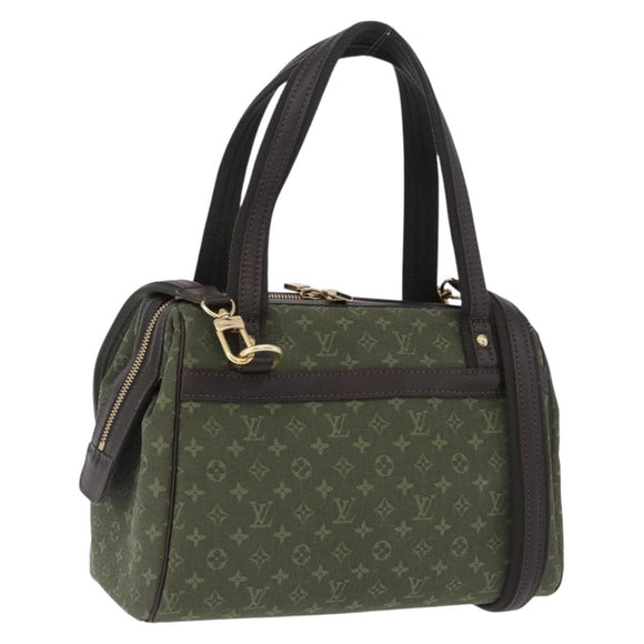 LOUIS VUITTON Monogram Mini Josephine PM Hand Bag TST Khaki M92415 Auth 196352A
