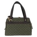 LOUIS VUITTON Monogram Mini Josephine PM Hand Bag TST Khaki M92415 Auth 196352A-2