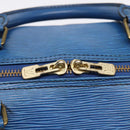 LOUIS VUITTON Epi Keepall 60 Boston Bag Blue M42945 LV Auth 196353A-18