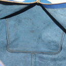 LOUIS VUITTON Epi Keepall 60 Boston Bag Blue M42945 LV Auth 196353A-21