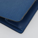 LOUIS VUITTON Epi Trousse Crete Pouch Blue M48405 LV Auth 196357-16