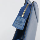 LOUIS VUITTON Epi Trousse Crete Pouch Blue M48405 LV Auth 196357-8