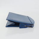 LOUIS VUITTON Epi Trousse Crete Pouch Blue M48405 LV Auth 196357-3