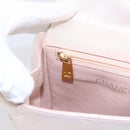CHANEL Matelasse Hand Bag Leather White CC Auth 196360M-20