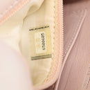 CHANEL Matelasse Hand Bag Leather White CC Auth 196360M-11