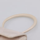 CHANEL Matelasse Hand Bag Leather White CC Auth 196360M-8