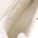 Christian Dior Cannage Dior Calo Shoulder Bag Leather 2way White Auth 196365A-18
