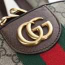 GUCCI GUCCI x Disney GG Supreme Backpack PVC Beige Gold 552884 Auth 196367M-20