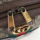 GUCCI GUCCI x Disney GG Supreme Backpack PVC Beige Gold 552884 Auth 196367M-21