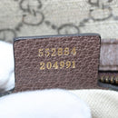 GUCCI GUCCI x Disney GG Supreme Backpack PVC Beige Gold 552884 Auth 196367M-30