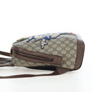 GUCCI GUCCI x Disney GG Supreme Backpack PVC Beige Gold 552884 Auth 196367M-5