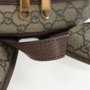 GUCCI GUCCI x Disney GG Supreme Backpack PVC Beige Gold 552884 Auth 196367M-8