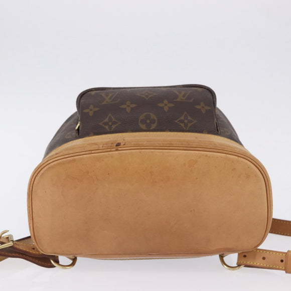 LOUIS VUITTON Monogram Montsouris MM Backpack M51136 LV Auth 196369A