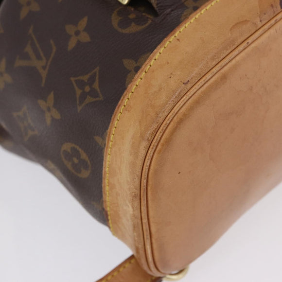 LOUIS VUITTON Monogram Montsouris MM Backpack M51136 LV Auth 196369A