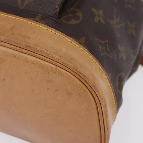 LOUIS VUITTON Monogram Montsouris MM Backpack M51136 LV Auth 196369A