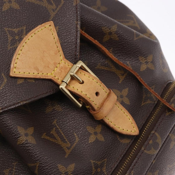 LOUIS VUITTON Monogram Montsouris MM Backpack M51136 LV Auth 196369A