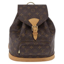 LOUIS VUITTON Monogram Montsouris MM Backpack M51136 LV Auth 196369A-13