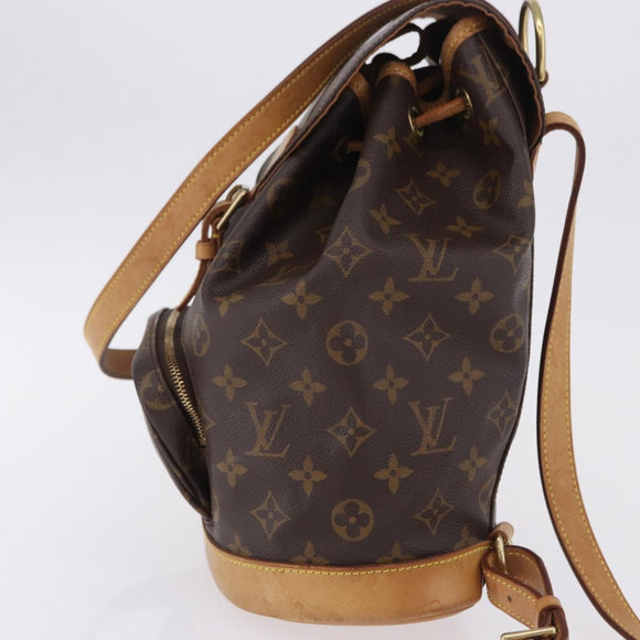 LOUIS VUITTON Monogram Montsouris MM Backpack M51136 LV Auth 196369A
