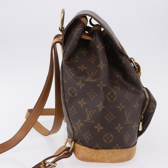 LOUIS VUITTON Monogram Montsouris MM Backpack M51136 LV Auth 196369A