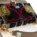 FENDI Zucca Canvas Canai Shoulder Bag Leather 2way Brown Gold Auth 196371M-6