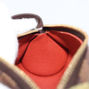 LOUIS VUITTON Damier Ebene Papillon Pouch LV Auth 196374A-18