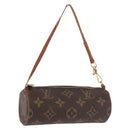 LOUIS VUITTON Monogram Papillon Pouch LV Auth 196376-1