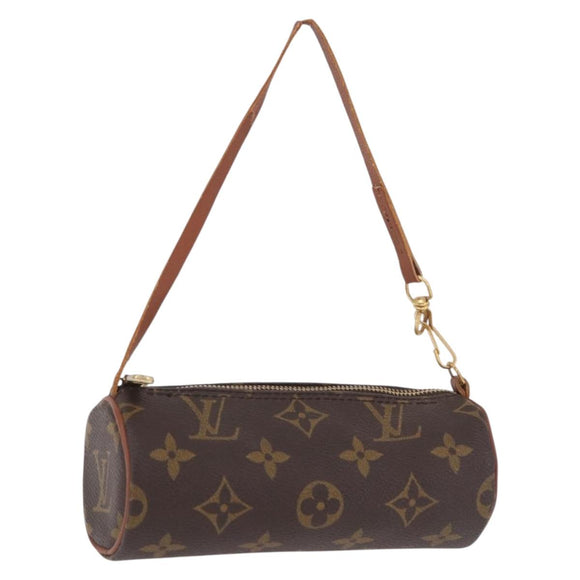 LOUIS VUITTON Monogram Papillon Pouch LV Auth 196376