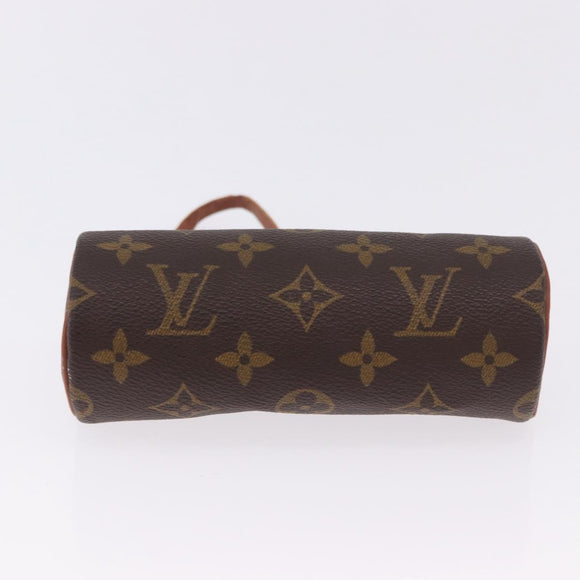 LOUIS VUITTON Monogram Papillon Pouch LV Auth 196376