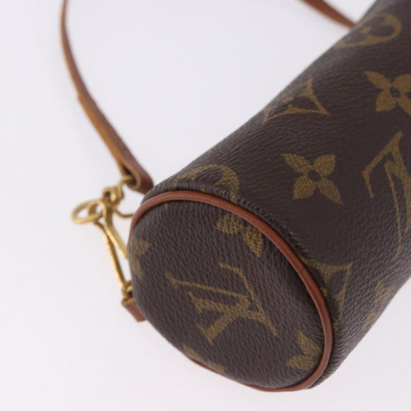 LOUIS VUITTON Monogram Papillon Pouch LV Auth 196376