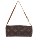 LOUIS VUITTON Monogram Papillon Pouch LV Auth 196376-2