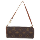 LOUIS VUITTON Monogram Papillon Pouch LV Auth 196376-3